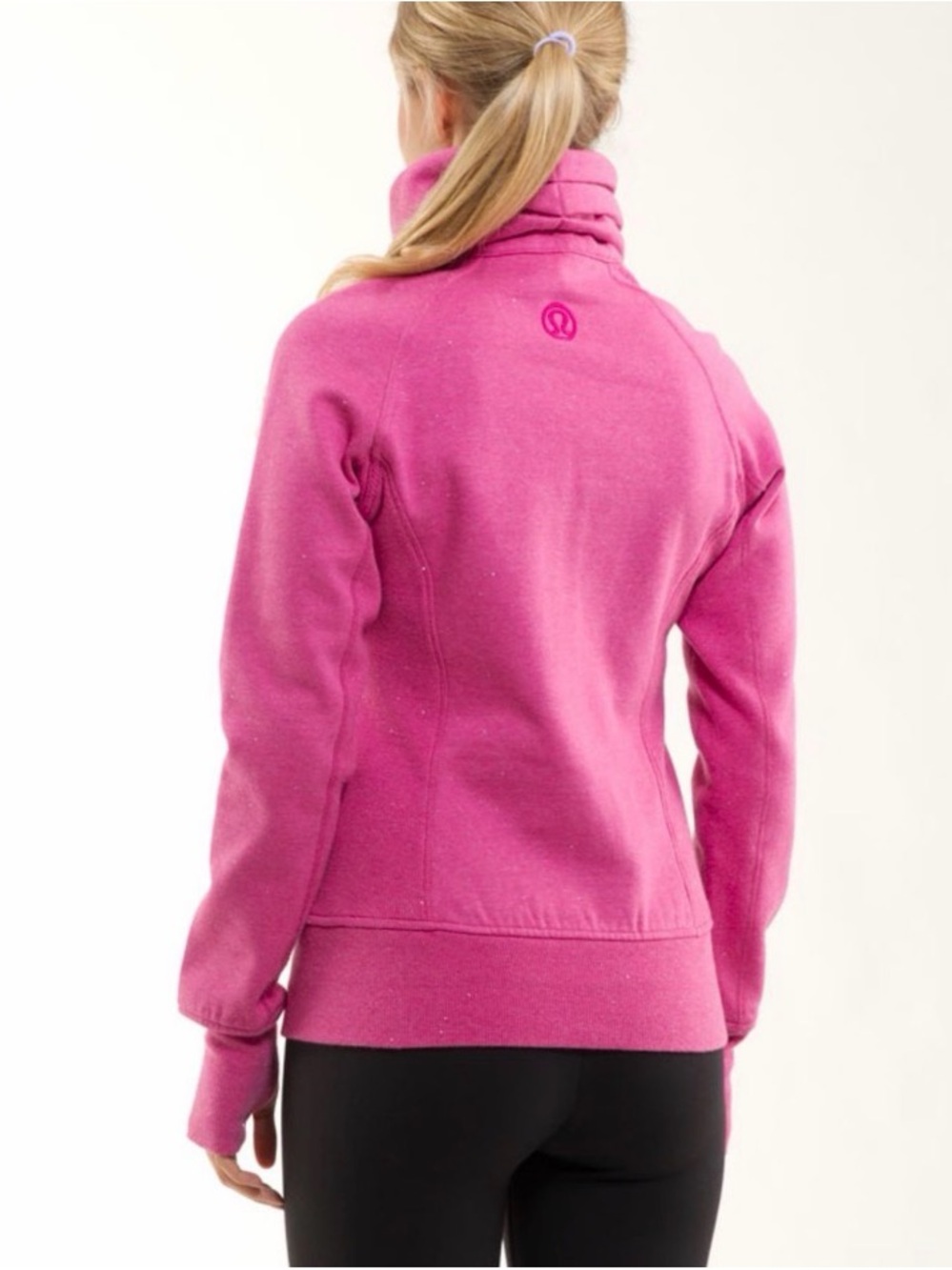 lululemon athletica cuddle up Pink Ruffle Full-Zip Hoodie Jacket - Picture 8 of 9